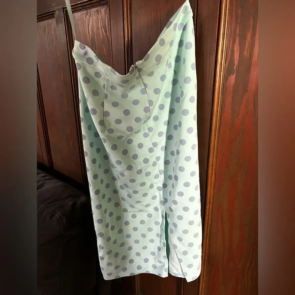 Tatyana Mint and Lavender Polka Dot Set - Picture 2 of 2